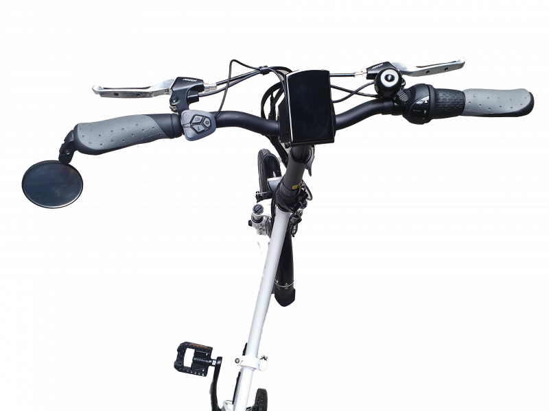 Fahrradrückspiegel WESTLIGHT 360° drehbarer konvexer Acrylspiegel