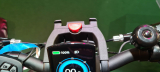 KlickFix Lenkeradapter für E-Bike Display in der Mitte  (Petit ab 2020)